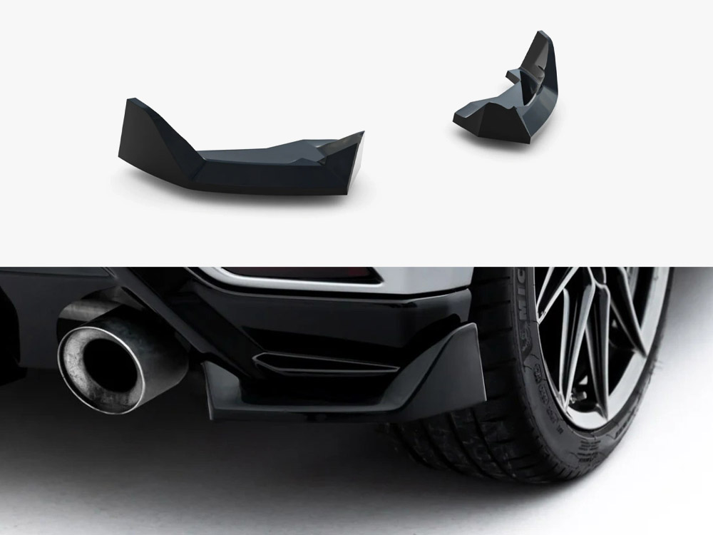 Rear Side Splitters V.4 Toyota GR Yaris Mk4 Facelift - 1 