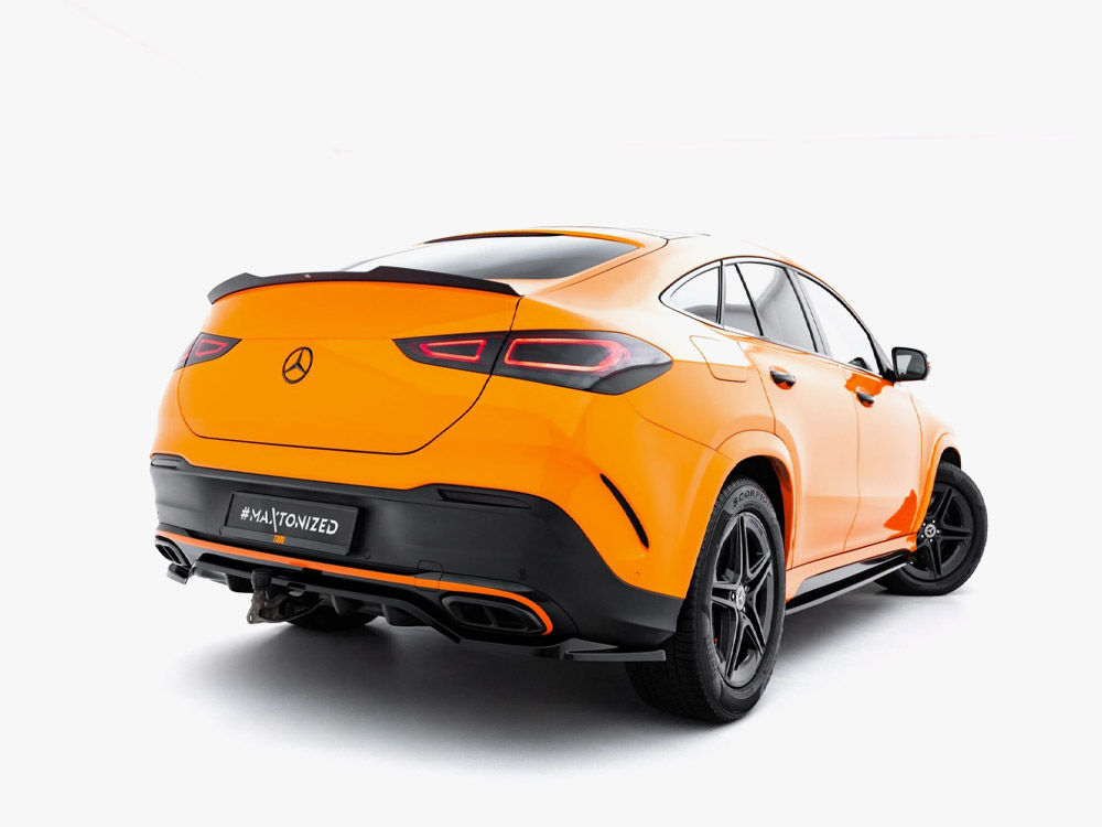 Rear Splitter (Vertical Bars) V.2 Mercedes-Benz GLE Coupe AMG-Line C167 / C167 Facelift - 3 