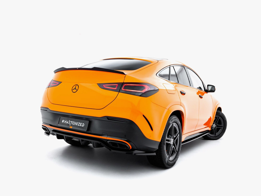 Rear Splitter (Vertical Bars) V.2 Mercedes-Benz GLE Coupe AMG-Line C167 / C167 Facelift - 2 