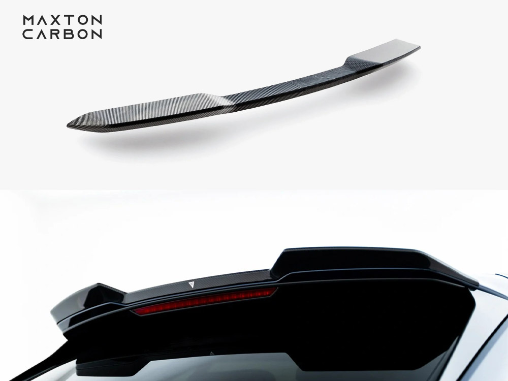 Prepreg Carbon Fiber Tailgate Spoiler (Upper) Audi RSQ8 Mk1 Facelift - 1 