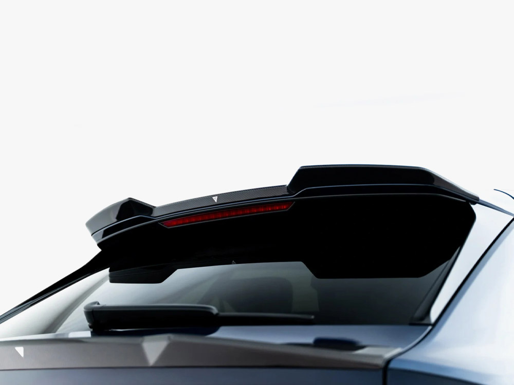 Prepreg Carbon Fiber Tailgate Spoiler (Upper) Audi RSQ8 Mk1 Facelift - 3 