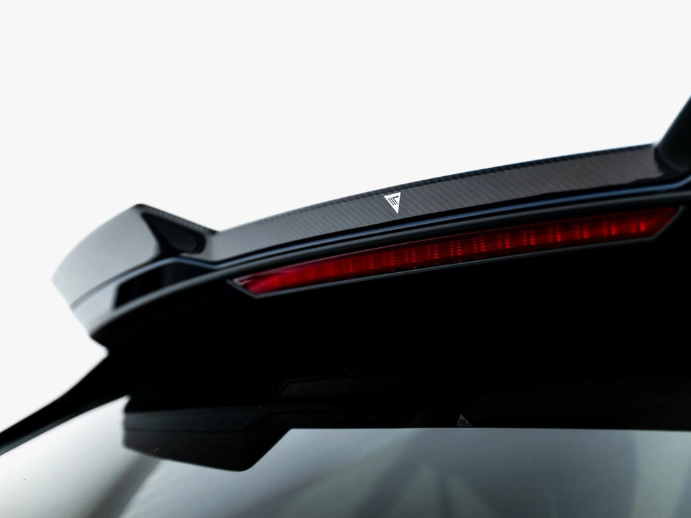 Prepreg Carbon Fiber Tailgate Spoiler (Upper) Audi RSQ8 Mk1 Facelift - 4 