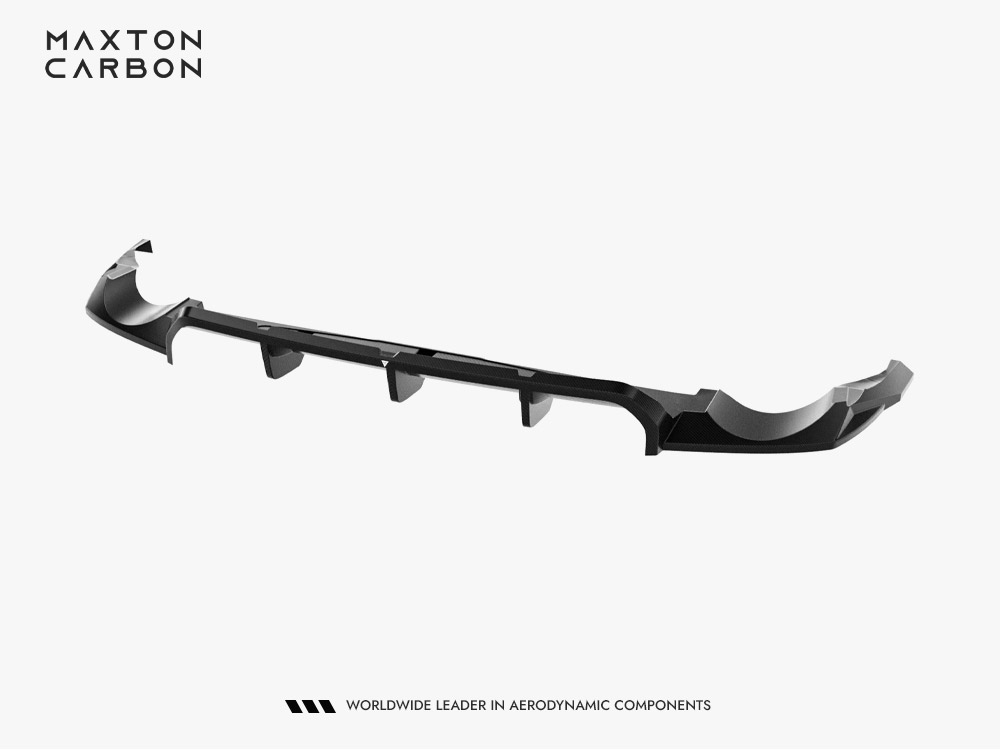 Prepreg Carbon Fiber Rear Splitter (Vertical Bars) Audi RSQ8 Mk1 Facelift - 10 