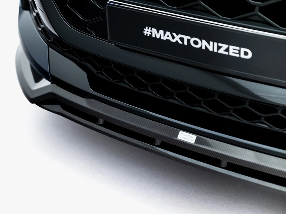 Prepreg Carbon Fiber Front Splitter Audi RSQ8 Mk1 Facelift - 4 