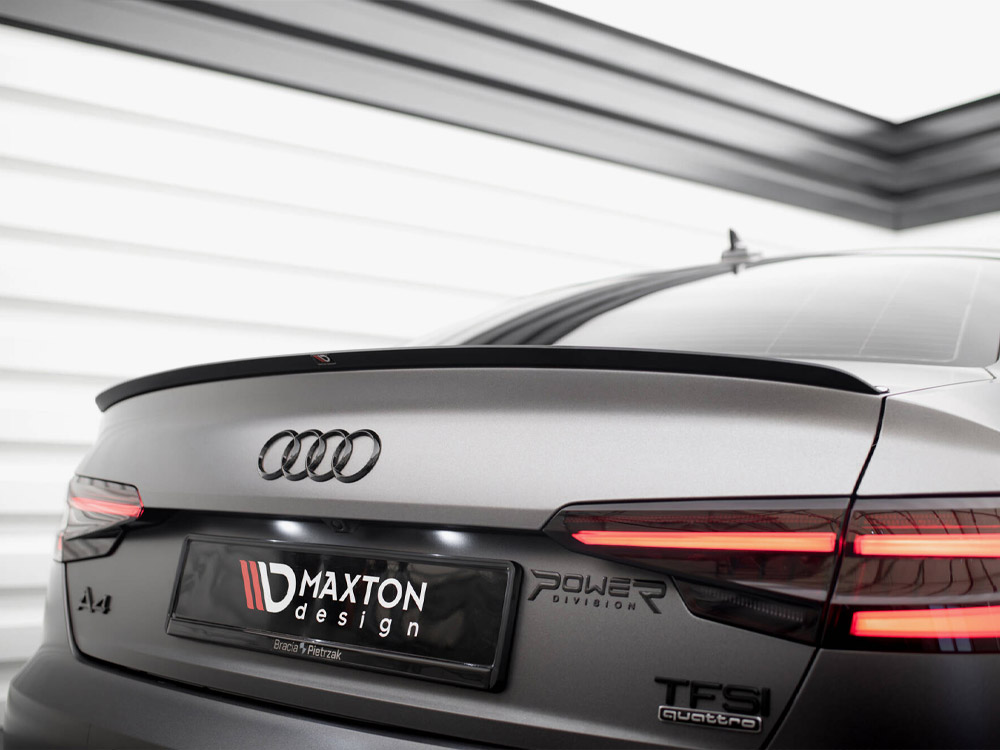 Spoiler CAP V.2 Audi S4 / A4 Standard / S-Line / Competition Sedan B9 / B9 Facelift - 3 