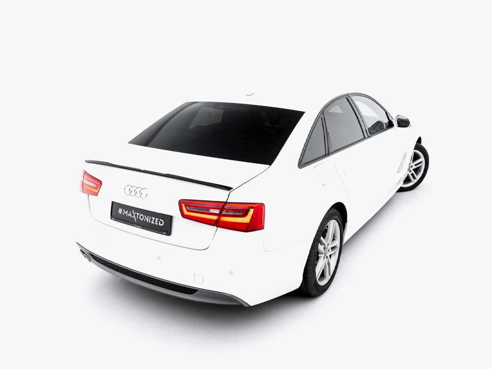Spoiler CAP compatible with Audi A6 / A6 S Line / S6 Sedan C7 Facelift - 2 