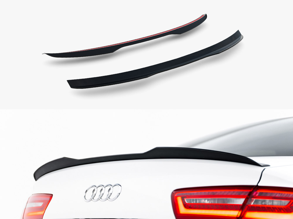 Spoiler CAP compatible with Audi A6 / A6 S Line / S6 Sedan C7 Facelift - 1 
