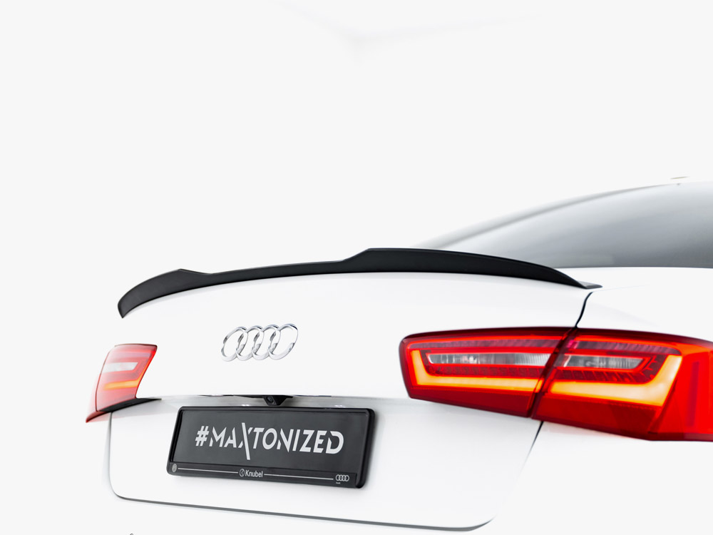 Spoiler CAP compatible with Audi A6 / A6 S Line / S6 Sedan C7 Facelift - 3 