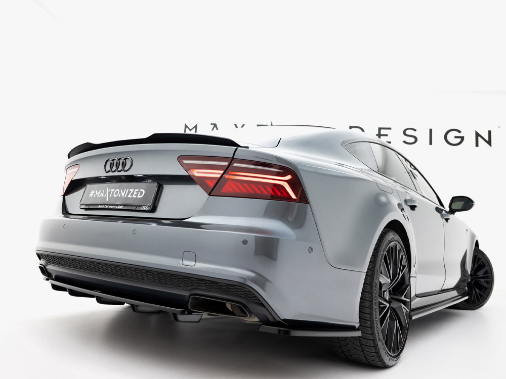 Spoiler CAP Audi A7 / S7 / RS7 / A7 S-Line C7 / C7 Facelift - 2 