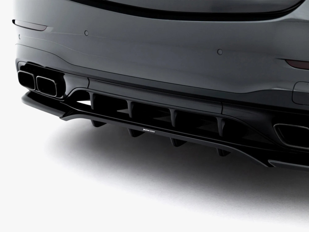 Rear Splitter (Vertical Bars) Mercedes-AMG C63 Sedan / Estate W206 / S206 - 4 