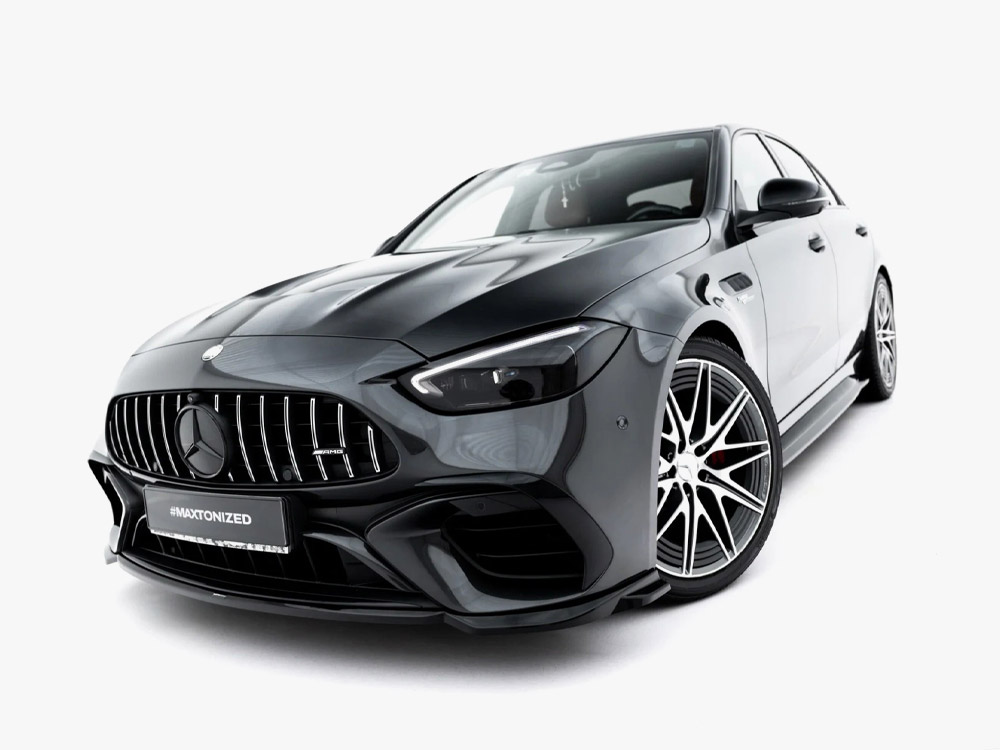 Front Splitter V.2 Mercedes-AMG C63 Sedan / Estate W206 / S206 - 2 