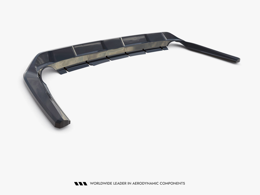 Rear Splitter (Vertical Bars) Toyota RAV4 Mk5 - 6 