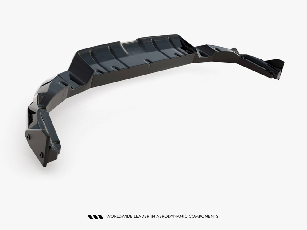 Central Rear Splitter (Vertical Bars) V.1 + Flaps Subaru BRZ Mk2 - 6 