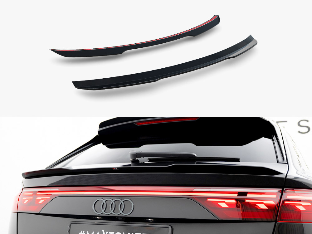 Lower Spoiler CAP Audi Q8 S-Line / SQ8 Mk1 Facelift - 1 