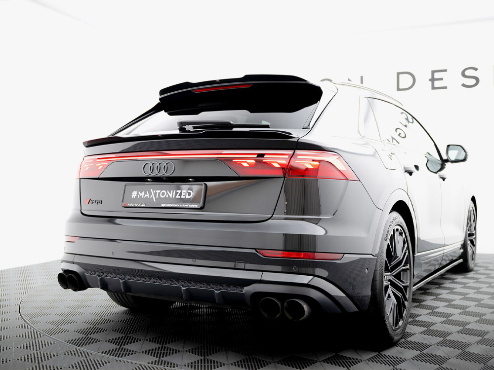 Lower Spoiler CAP Audi Q8 S-Line / SQ8 Mk1 Facelift - 2 
