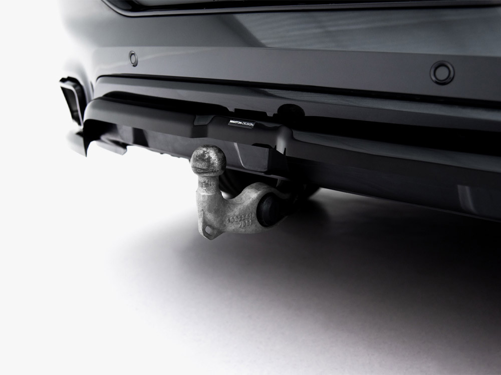 Central Rear Splitter (Vertical Bars) V.1 BMW X6 M-Pack G06 Facelift - 8 