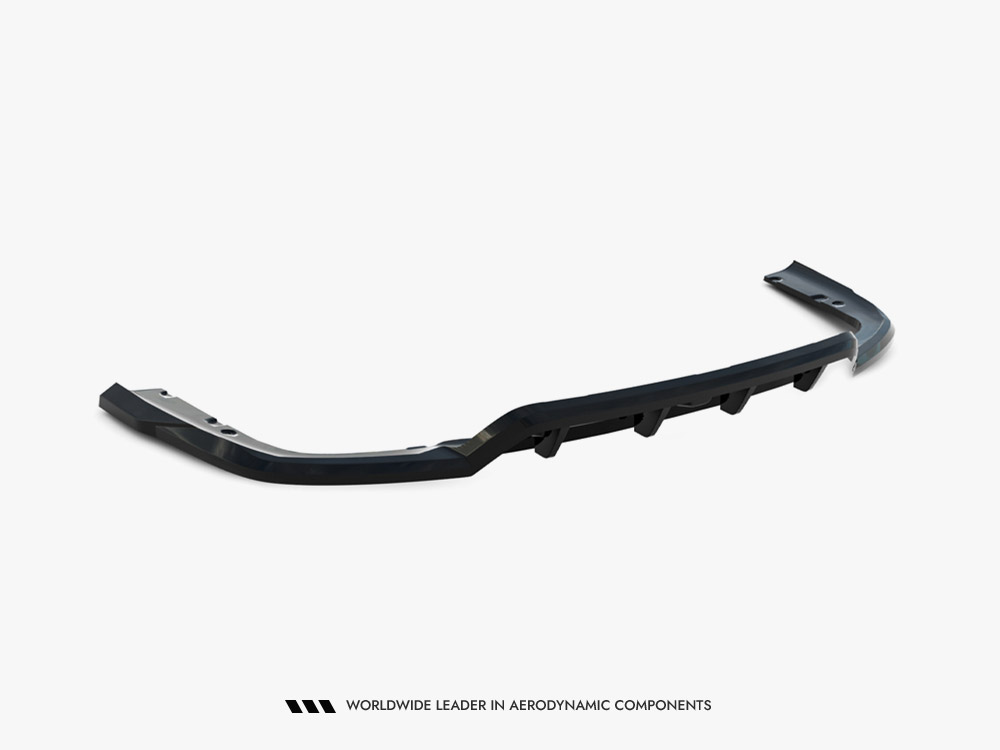Central Rear Splitter (Vertical Bars) V.1 BMW X6 M-Pack G06 Facelift - 9 