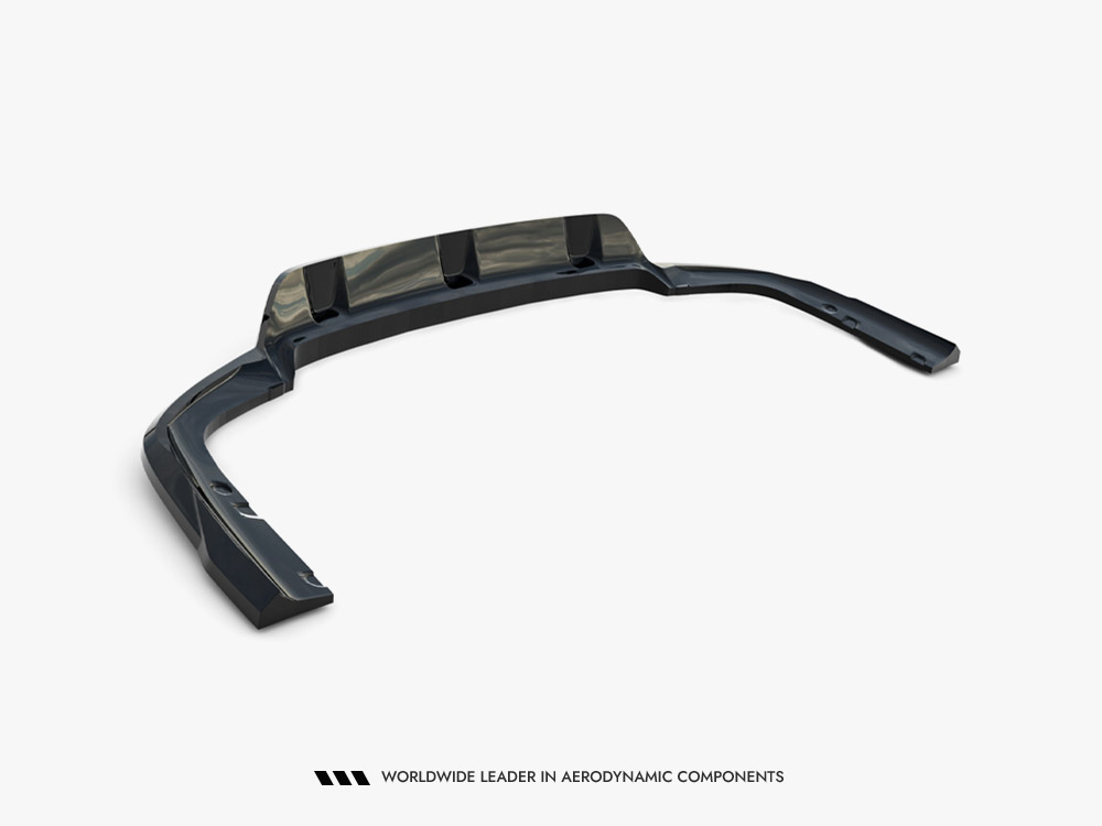 Central Rear Splitter (Vertical Bars) V.1 BMW X6 M-Pack G06 Facelift - 10 