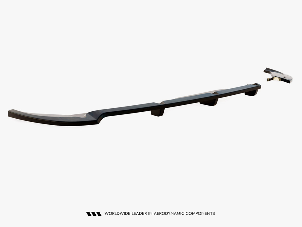 Central Rear Splitter (Vertical Bars) Fiat 500X Sport Mk1 Facelift - 6 