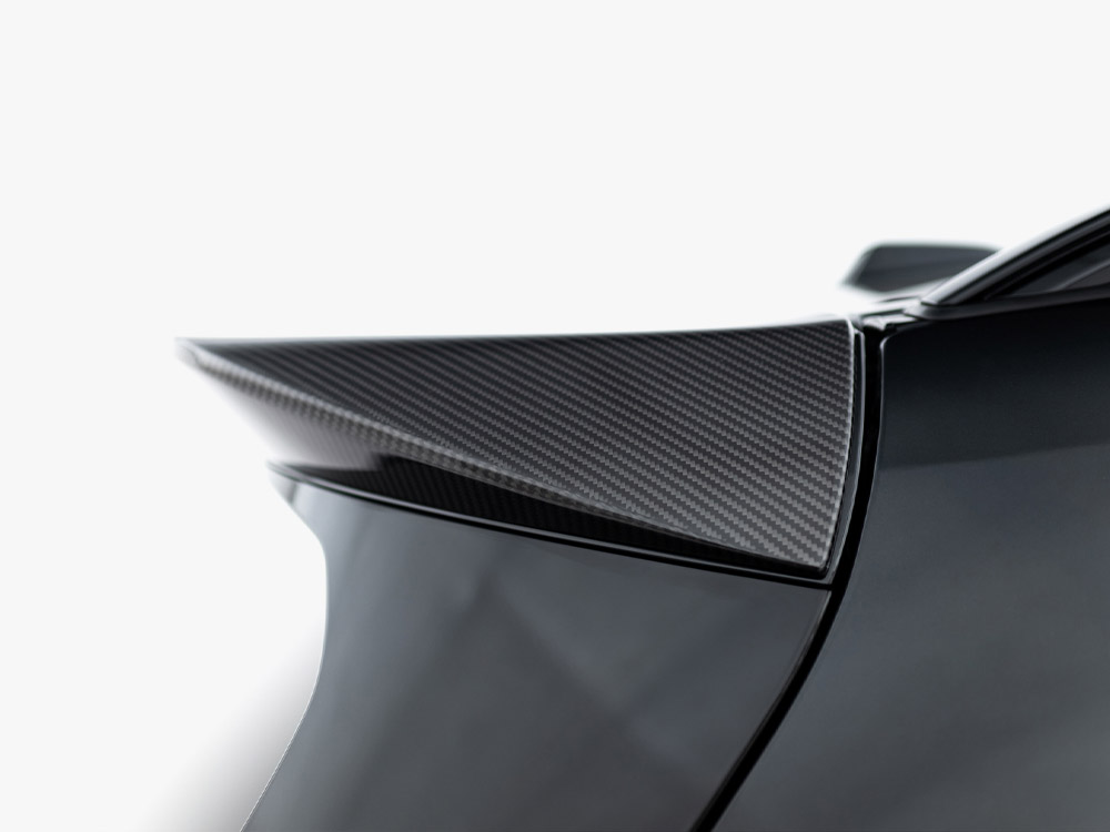 Prepreg Carbon Fiber Tailgate Spoiler (Upper) BMW X7 M-Pack G07 Facelift - 6 