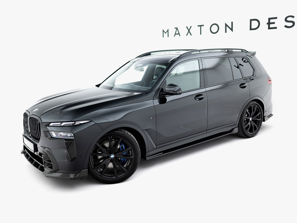 Prepreg Carbon Fiber Side Skirts BMW X7 M-Pack G07 Facelift - 2 