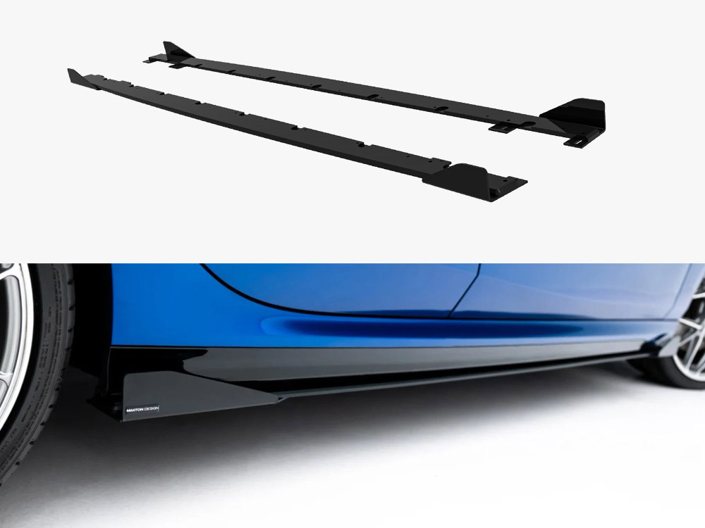 Street PRO Side Skirt Diffusers + Flaps BMW 2 M-Pack / M235i Gran Coupe F74 - 1 