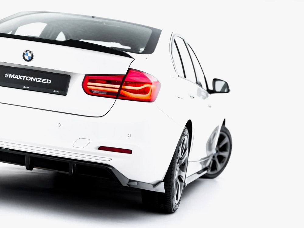 Rear Splitter (Vertical Bars) BMW 3 Sportline Sedan / Touring F30 / F31 - 6 