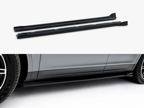 Side Skirt Diffusers V.2 Porsche Cayenne SUV / Coupe Mk3 Facelift