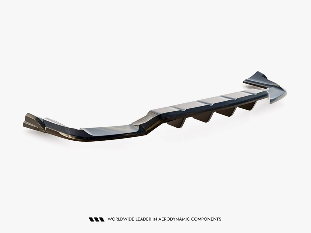 Rear Splitter (Vertical Bars) Porsche Cayenne SUV / Coupe Mk3 Facelift - 6 