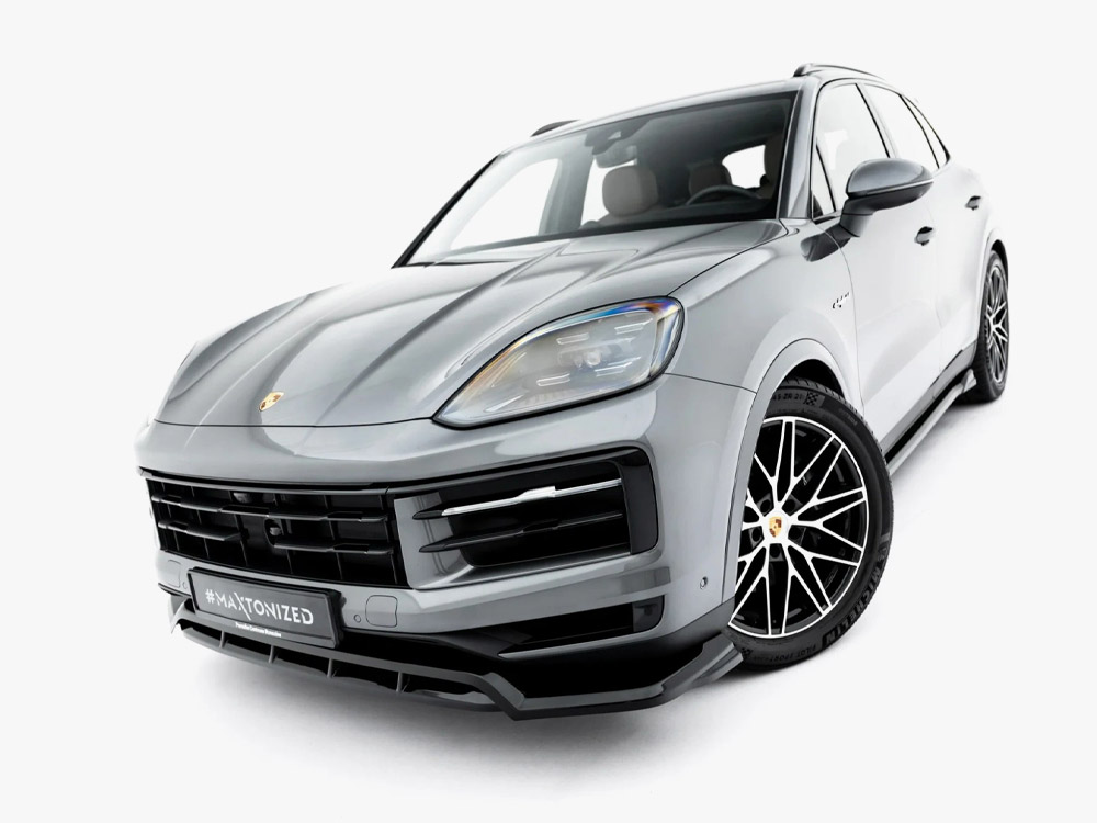 Front Splitter Porsche Cayenne SUV / Coupe Mk3 Facelift - 3 