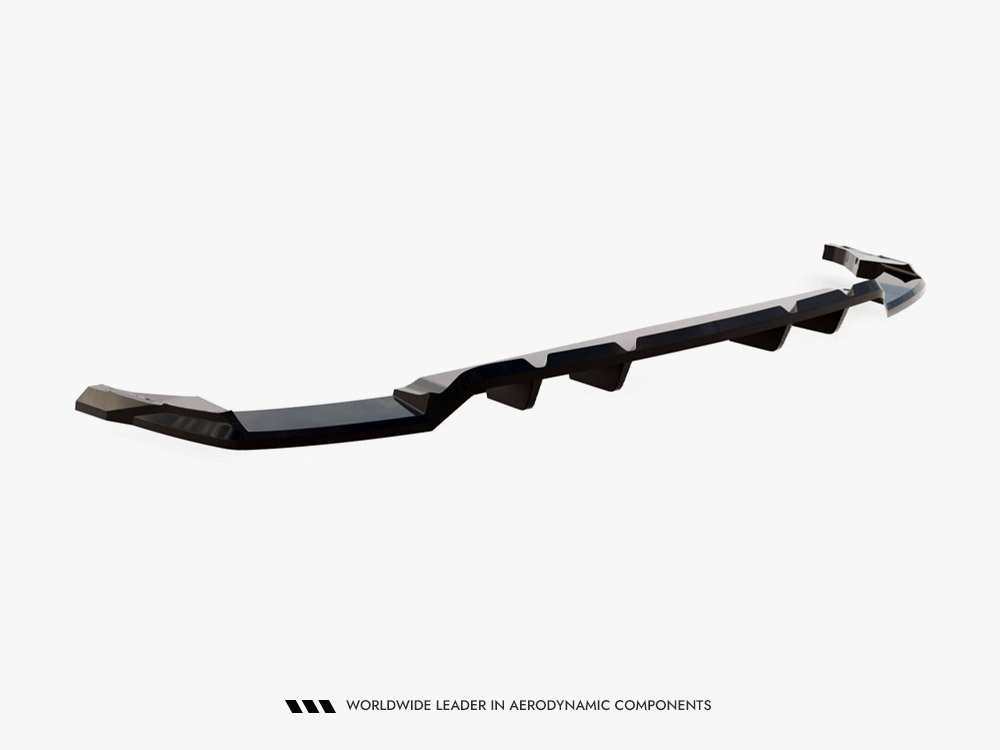 Rear Splitter (Vertical Bars) V.1 Audi SQ8 / Q8 S-Line Mk1 Facelift - 5 