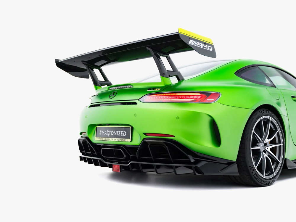Rear Splitter (Vertical Bars) + LED Mercedes-AMG GT R C190 Facelift - 3 