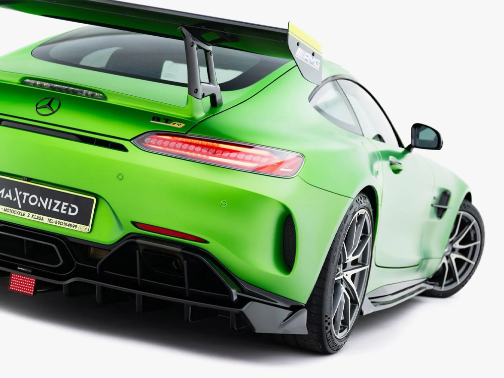Rear Splitter (Vertical Bars) + LED Mercedes-AMG GT R C190 Facelift - 6 