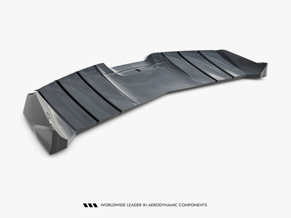 Rear Splitter (Vertical Bars) + LED Mercedes-AMG GT R C190 Facelift - 8 