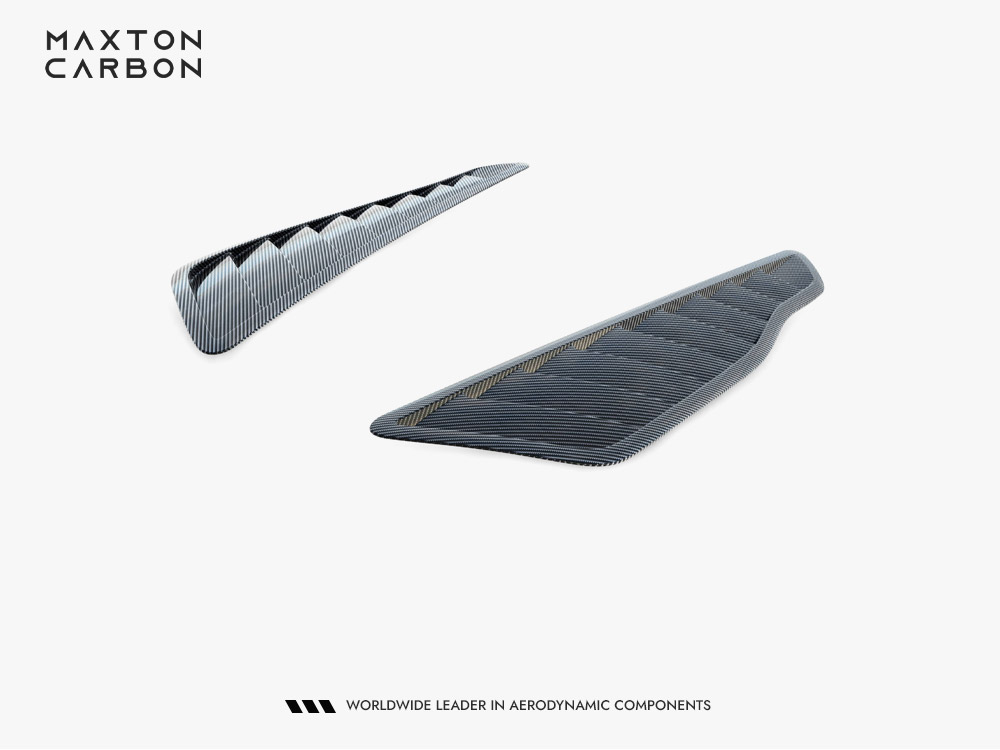 Prepreg Carbon Front Fender Side Vents Mercedes-AMG GT C C190 Facelift - 5 