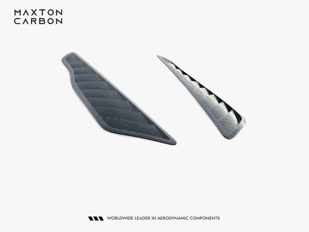 Prepreg Carbon Front Fender Side Vents Mercedes-AMG GT C C190 Facelift - 6 