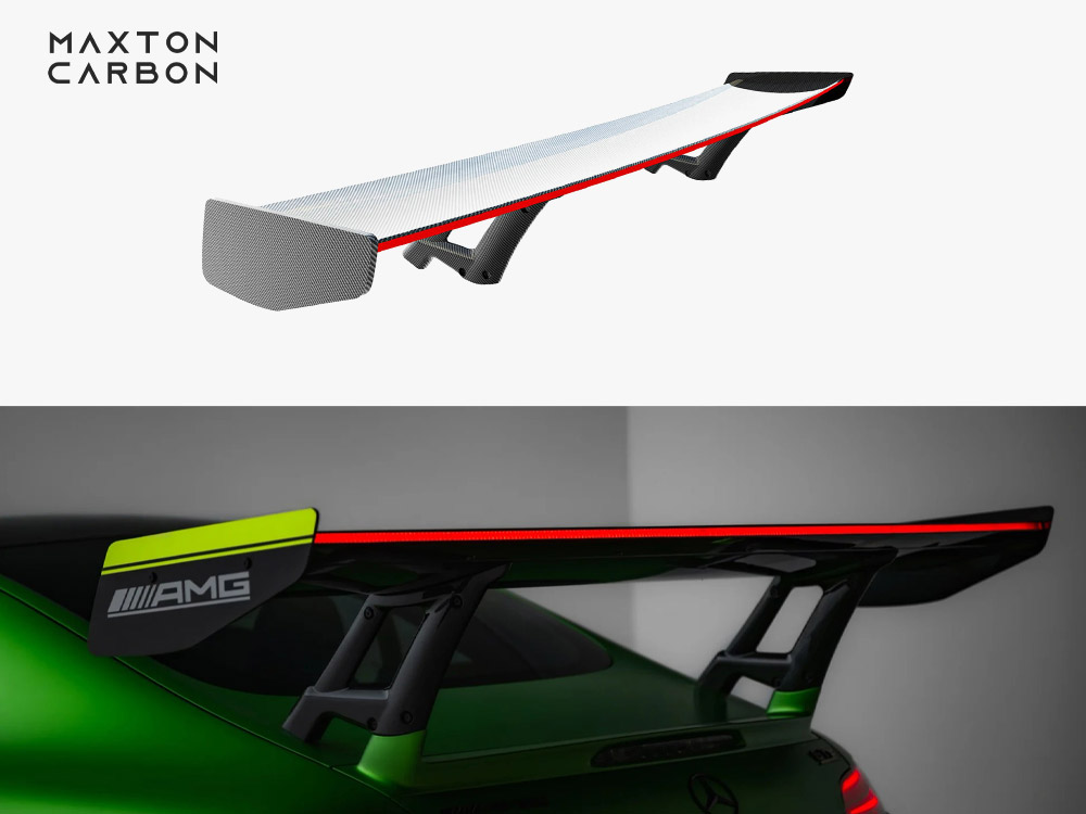 Carbon Spoiler + LED Mercedes-AMG GTR C190 Facelift - 1 