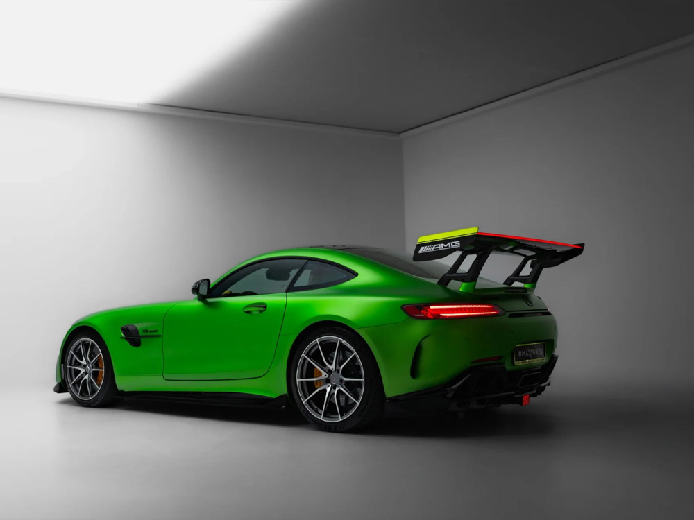 Carbon Spoiler + LED Mercedes-AMG GTR C190 Facelift - 3 