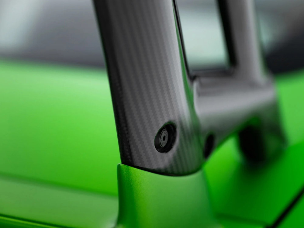 Carbon Spoiler + LED Mercedes-AMG GTR C190 Facelift - 12 