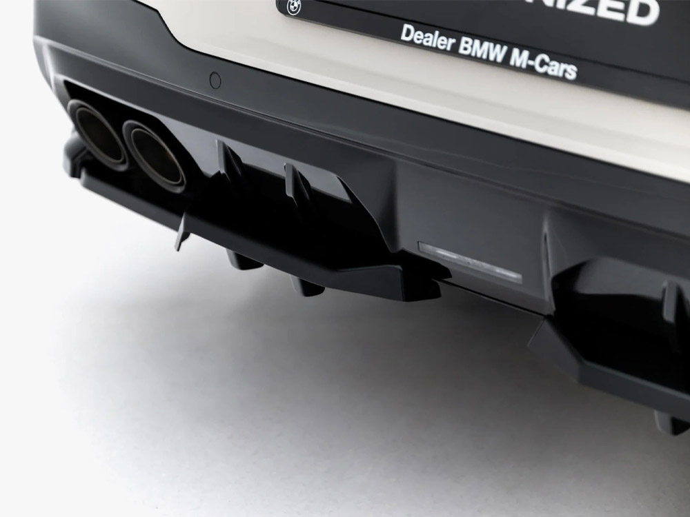 Rear Splitter (Vertical Bars) BMW X3 M50 G45 - 4 