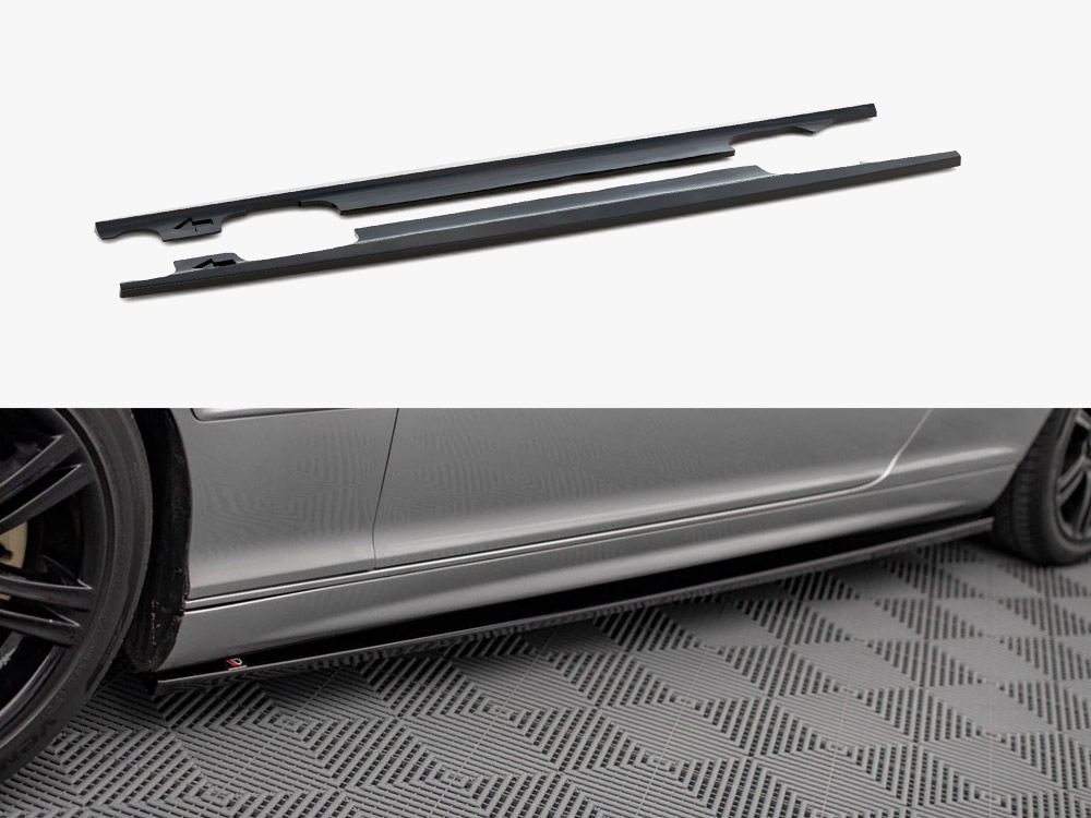 Side Skirts Diffusers BMW 3 Coupe E46 - 1 