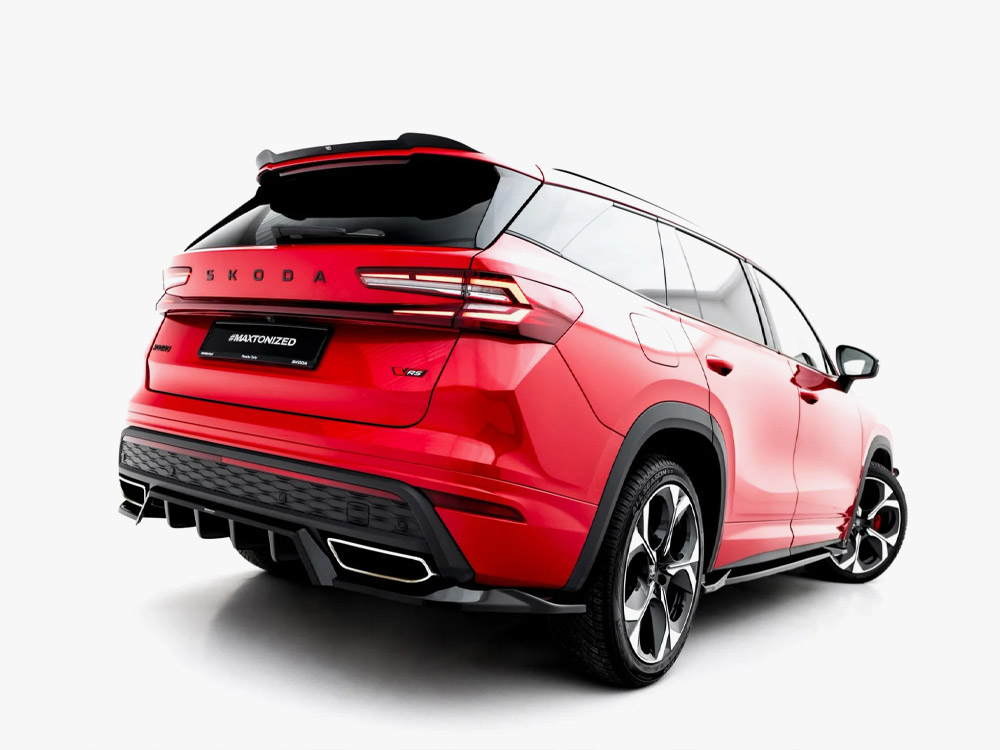 Rear Splitter (Vertical Bars) Skoda Kodiaq RS Mk2 - 2 