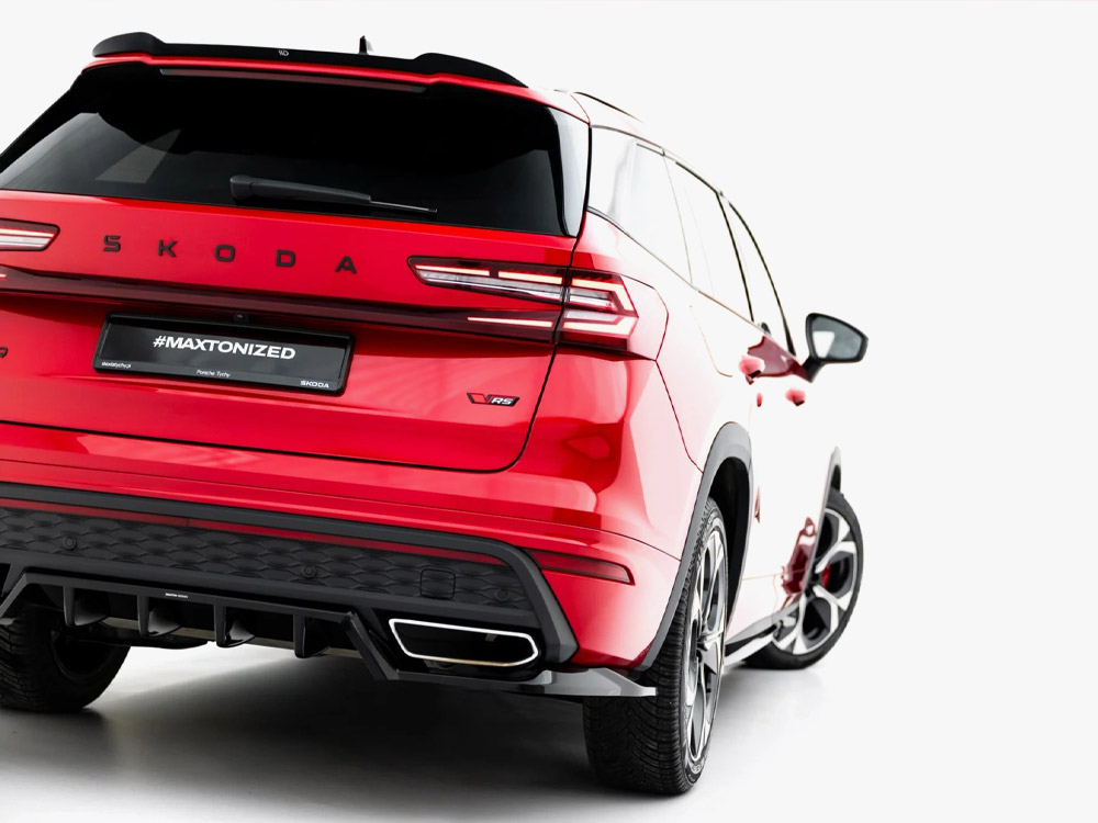 Rear Splitter (Vertical Bars) Skoda Kodiaq RS Mk2 - 6 