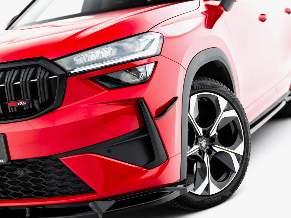 Front Bumper Wings (Canards) Skoda Kodiaq RS Mk2 - 5 