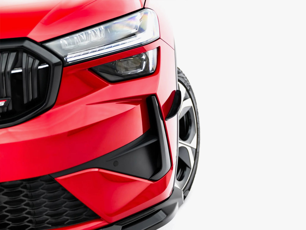 Front Bumper Wings (Canards) Skoda Kodiaq RS Mk2 - 7 