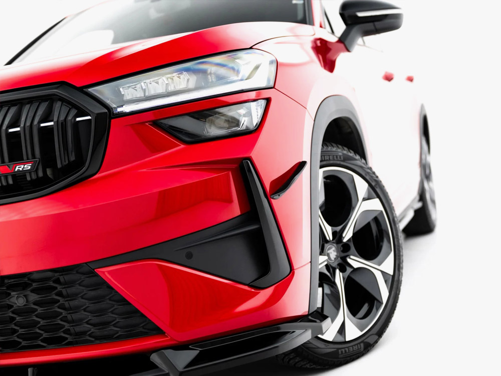 Front Bumper Wings (Canards) Skoda Kodiaq RS Mk2 - 6 