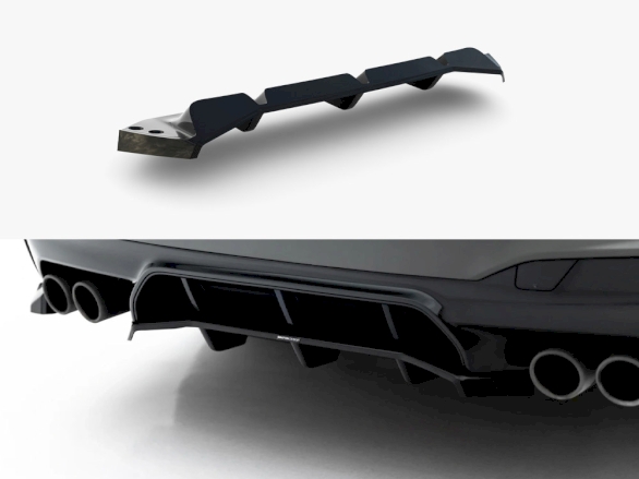 Rear Splitter (Vertical Bars) BMW M5 F90 / F90 Facelift