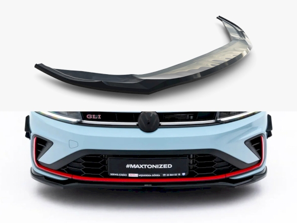 Front Splitter V.2 Volkswagen Jetta GLI Mk7 Facelift 2