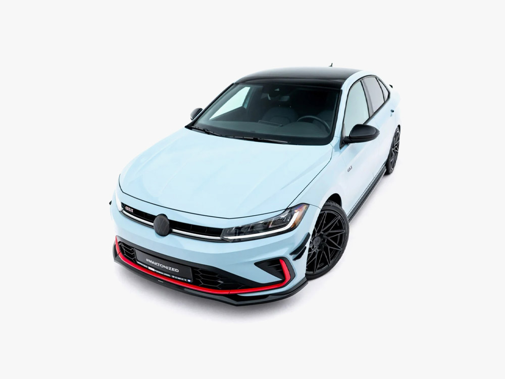 Front Splitter V.2 Volkswagen Jetta GLI Mk7 Facelift 2 - 3 