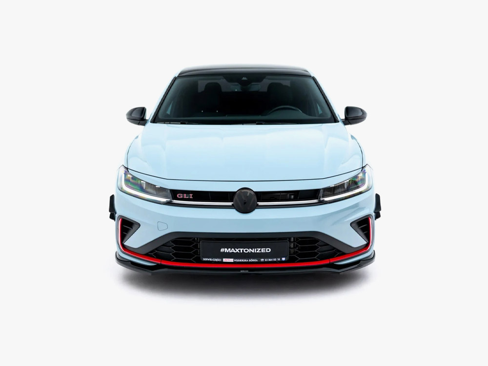 Front Splitter V.2 Volkswagen Jetta GLI Mk7 Facelift 2 - 4 